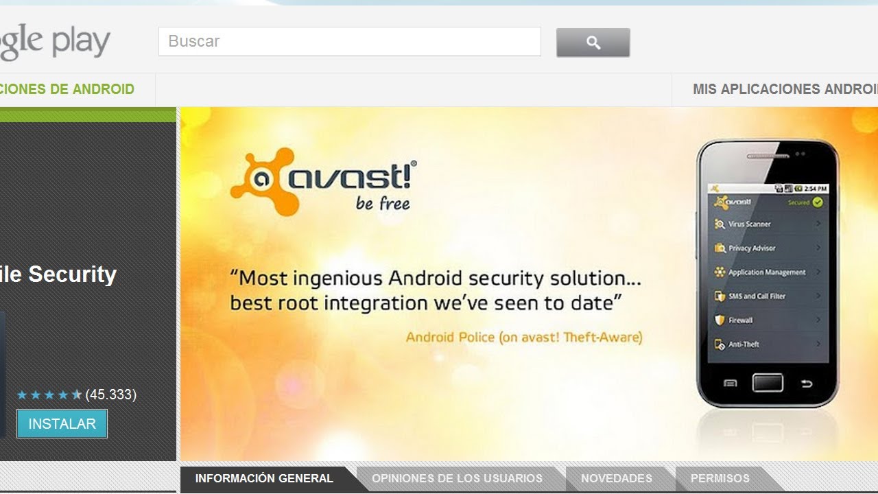 avast localizar celular