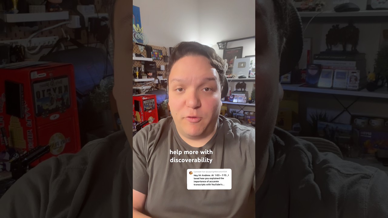 Do YouTube Transcripts help more with retention or discovery?