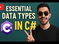 مهمترین نوع دادهها در #CSharp که باید بلد باشی (حتی اگه مبتدیای!)