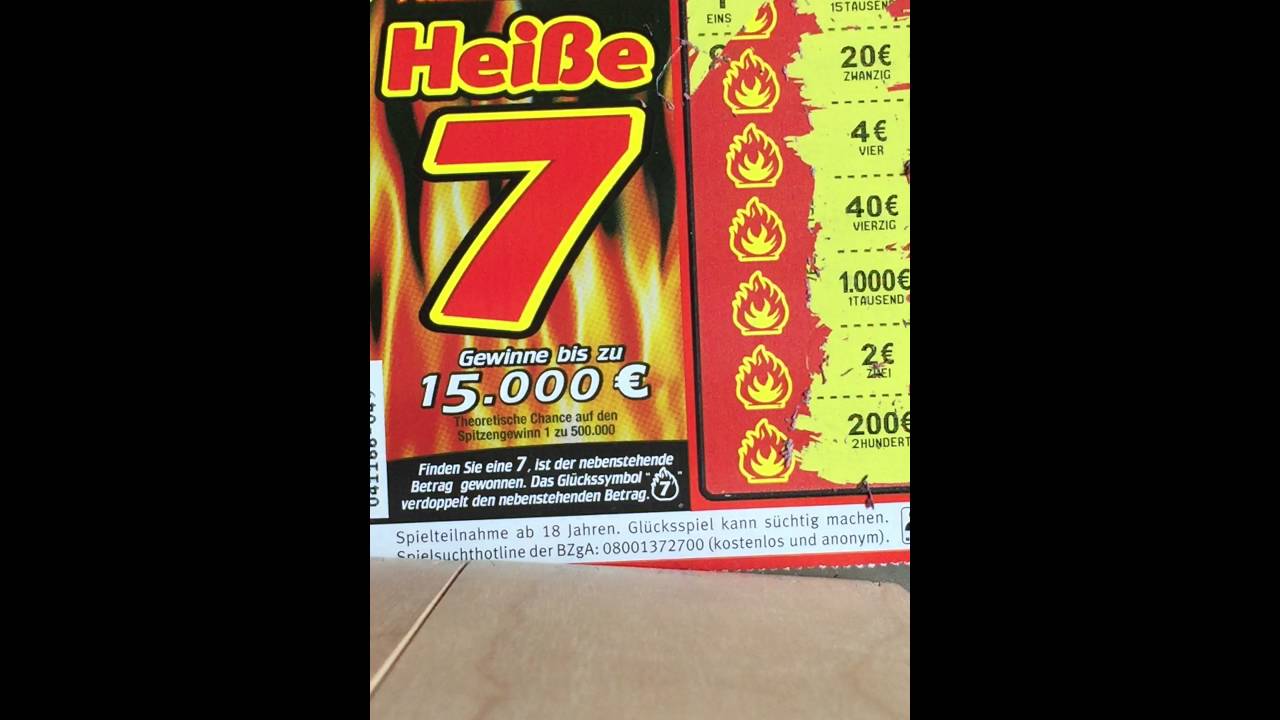Heiße 7 Lotto