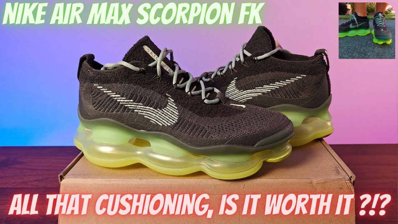 Nike Air Max Scorpion Fly Knit - Crazy Air Max, But $250?!? - YouTube