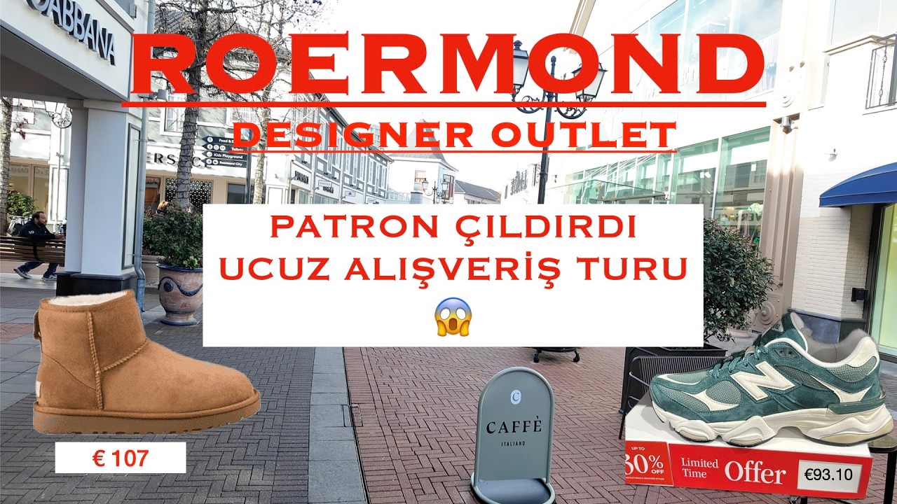 Roermond Outlet’te İndirim Avı 💸 Avrupa’nın En Uygun Lüks Alışverişi!