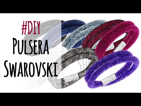 DIY: PULSERA SWAROVSKI - SWAROVSKI BRACELET - YouTube