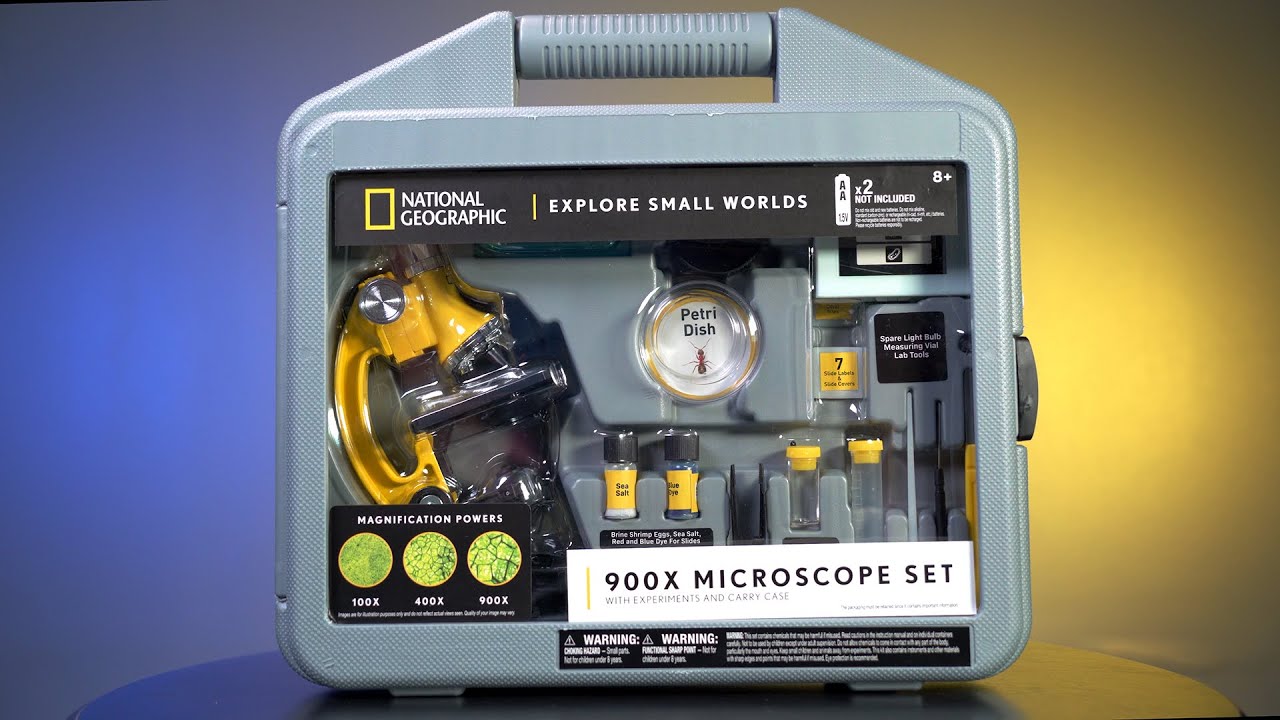 National Geographic 900 times microscope - YouTube