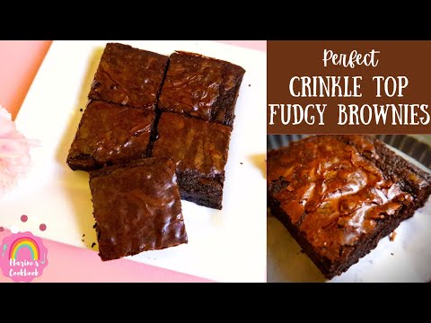 Video Crinkle Top Fudgy Brownies recipe in Tamil/ Best Fudgy... - youtube