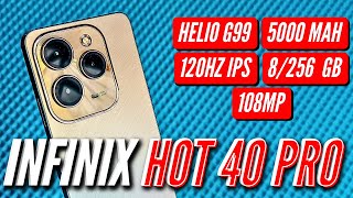 INFINIX HOT 40 PRO ✅ 108 мп, 120 Hz IPS, HELIO G99, 8/256 gb, 5000 MAH