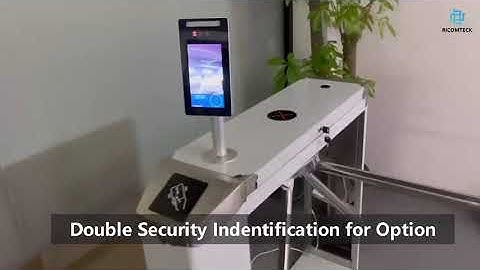 RICOMTECK offers deep-learning-empowered face recognition terminals+Turnstiles for Access Control