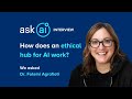 How does an ethical hub for artificial intelligence work?