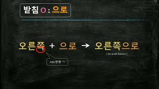 [PART 1] (으)로 [ Kata depan -Ke ]