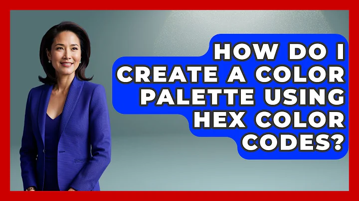 How Do I Create A Color Palette Using Hex Color Codes? - Graphic Design Nerd