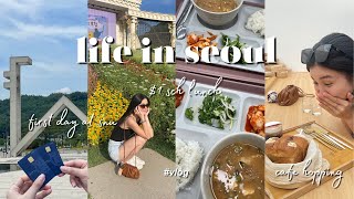 life of a SNU student in SEOUL🇰🇷💙 | settling down, orientation, first day of school, cafes [VLOG]