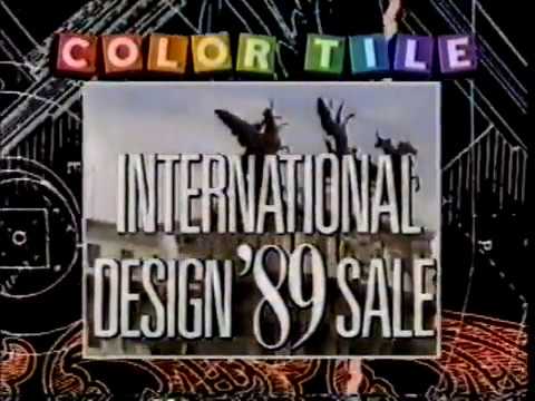 tiles pictures Color Tile ad, 1989