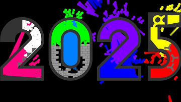 Happy New Year 2025 - The Alphabet 16 Leg Eliminations Marble Race ASRM 04 in Algodoo