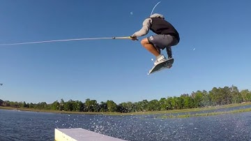 Stylish Cable Park Wakeboarding 