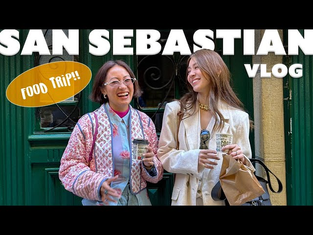 Spain Vlog: Food Trip in San Sebastian! | Laureen Uy class=