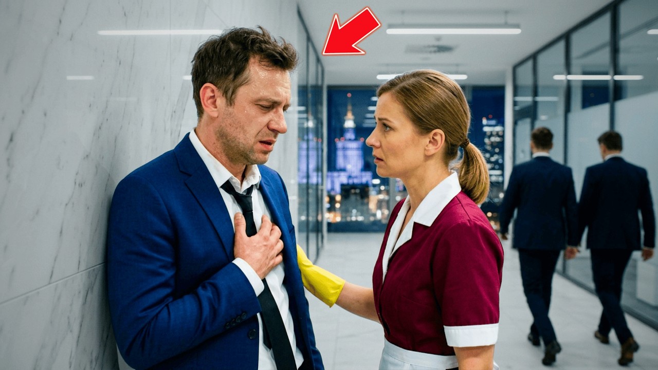 Wszyscy unikali zimnego wzroku biznesmena… tylko ona zapytała: "Czy pan się dobrze czuje?"