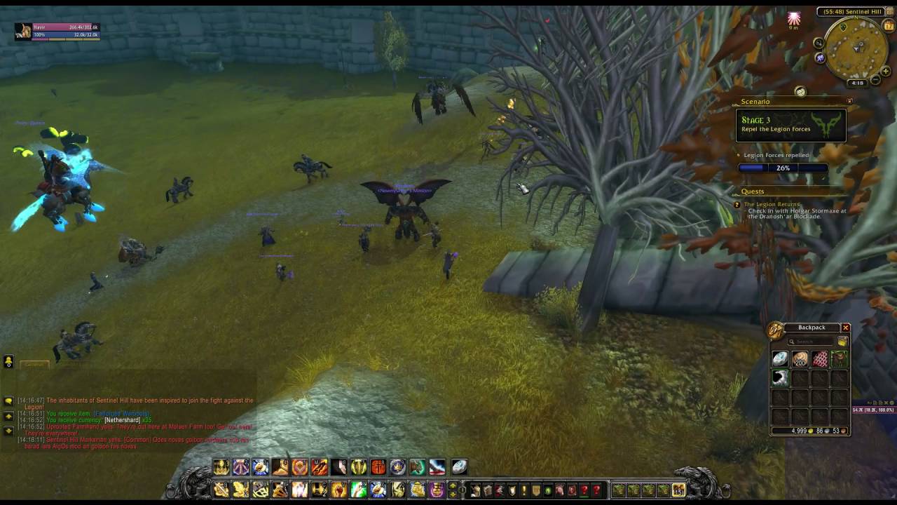 legion invasion pre patch
