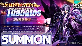 ¡Summon por Thanatos! (Parte 2) | Saint Seiya: Awakening KotZ