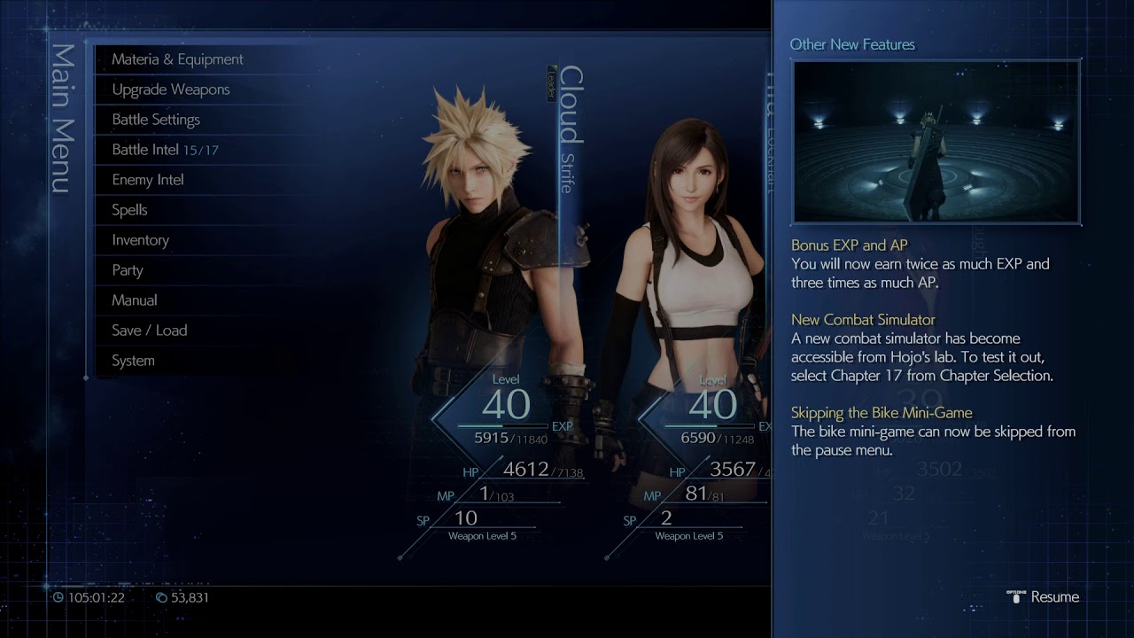 FF7 Remake post-game unlocks guide: Hard mode, chapter selection, and more  - Polygon