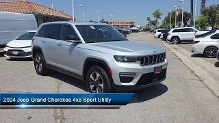 2024 Jeep Grand Cherokee 4xe Sport Utility Van Nuys San Fernando Valencia Los Angeles Glendale
