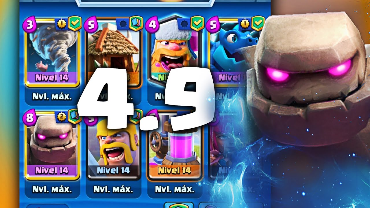 Mi MAZO SECRETO para GANAR en Clash Royale Golem Deck 🥵 YouTube Mi MAZO SECRETO para GANAR en Clash Royale Golem Deck 🥵 YouTube