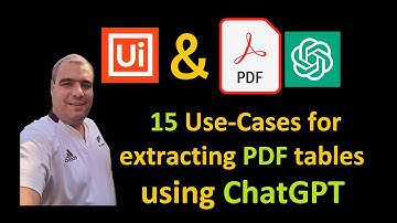 ChatGPT & UiPath: The Future of Table Extraction?