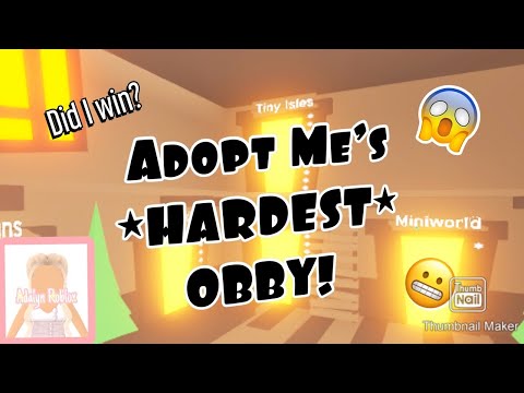 Did I Beat Adopt Me S Hardest Obby Sunnydayz Youtube - adopt me roblox obby mini