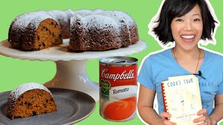 TOMATO SOUP Cake  No Eggs, No Butter, No Milk | Retro Recipe