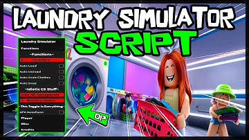 *BEST* New Laundry Simulator Script 🔥 Very OP