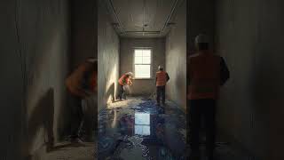 Luxury Galaxy Epoxy Floor Bedroom Makeover ✨ Full Room Transformation | Satisfying Renovation