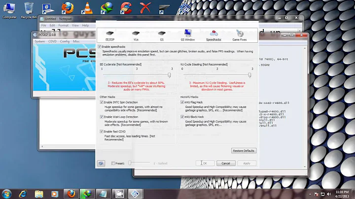 pcsx2 0.9.8 best configuration(2013) HD