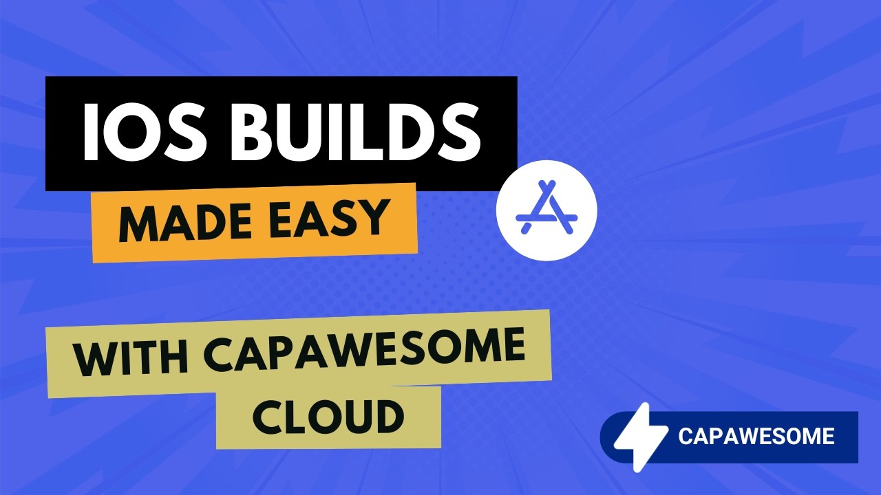 Build Your First iOS App with Capawesome Cloud - YouTube