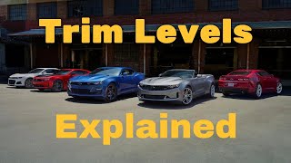 2022 Chevy Camaro Trim Levels Explained