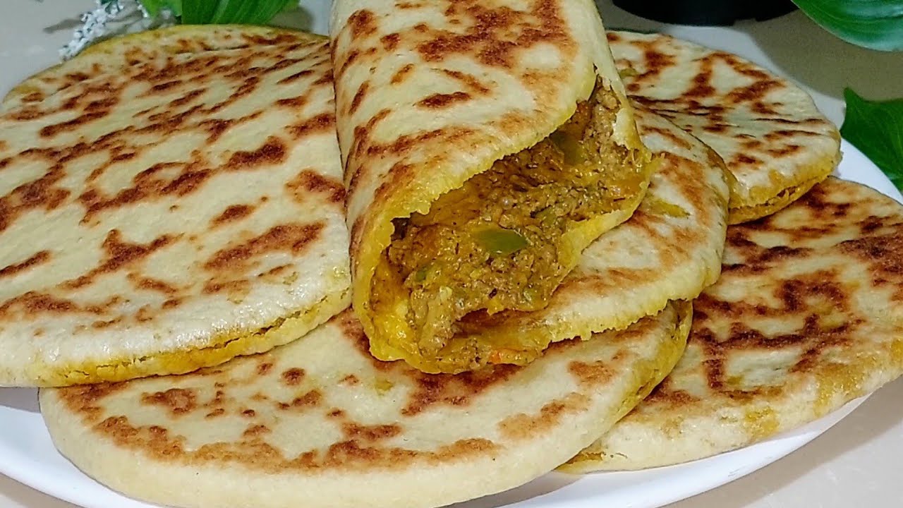 أسهل و أسرع ما يمكن تحضري للفطور👍 مخمار معمر بحشوة لذيذة و عجينة رطبة تيخمر مرة وحدة و تيوجد بسرعة👌💯