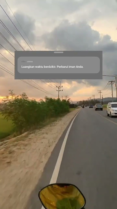 story wa islami | versi notifikasi hp