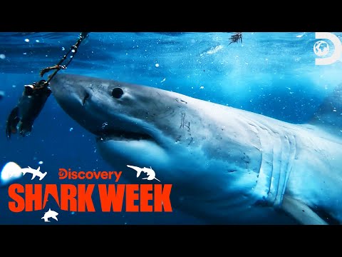 Jimmy Spots Over TEN Great White Sharks?! | Shark Week | Discovery