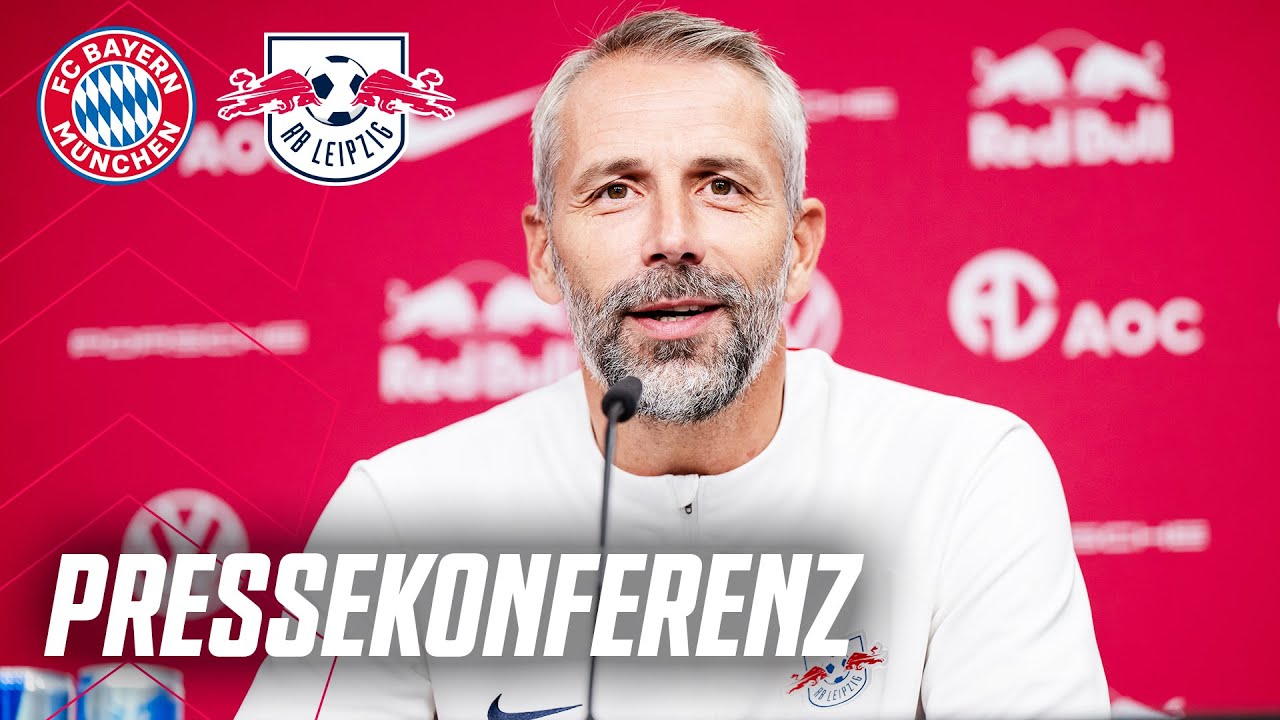 ⁣Die Pressekonferenz vor FC Bayern - RB Leipzig | DFL-Supercup