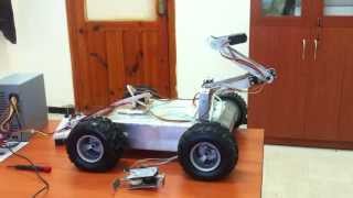 Robot Arm Controlled using labview & Matlab  interface. Dr bouchemal billel