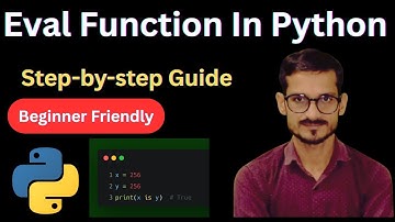 Eval Function In Python In Hindi | Use Of Eval() Function | Python Tutorial 2025