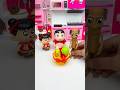 ASMR unboxing toys Shin Chan and pig playing hide and seek.#asmr #toys #funny
