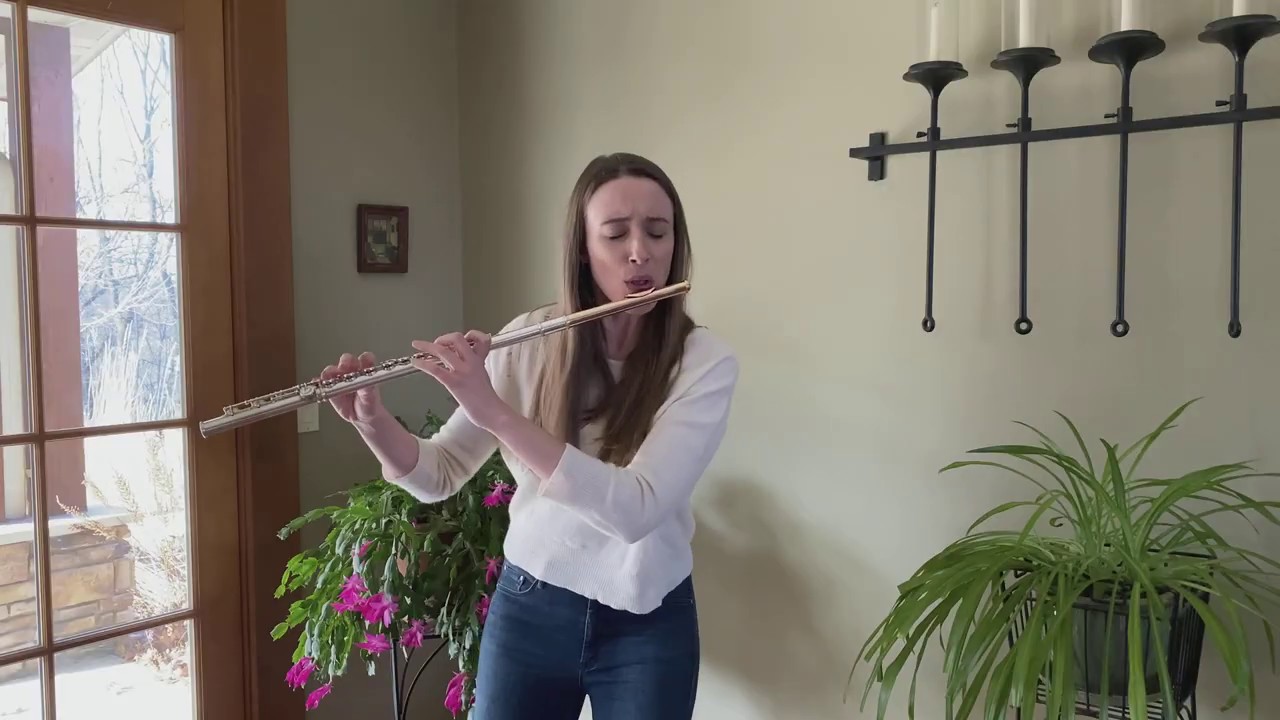 Kayla Burggraf - J.S. Bach: Sarabande from Partita for Solo Flute in A minor