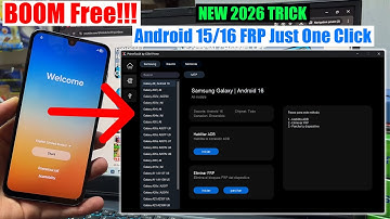 All Samsung FRP Bypass Android 15/16 Remove Google Account Unlock FRP Tool