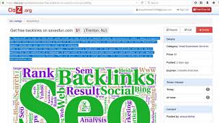 HOW TO BACKLINK ON 10dayads.com BY SAVESFUN.COM