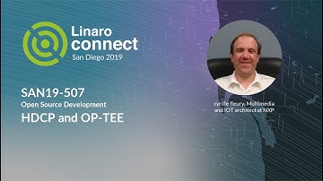 SAN19-507 HDCP and OP-TEE