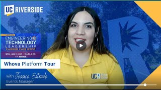 Whova Training for UCR Engineering & Tech Leadership Career Fair Expo