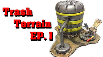 Make Terrain From Trash! EP 1  - industrial terrain