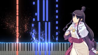 Phoenix Wright: Ace Attorney − Spirit of Justice OST - A Cornered Heart Piano Cover (Visualizer)