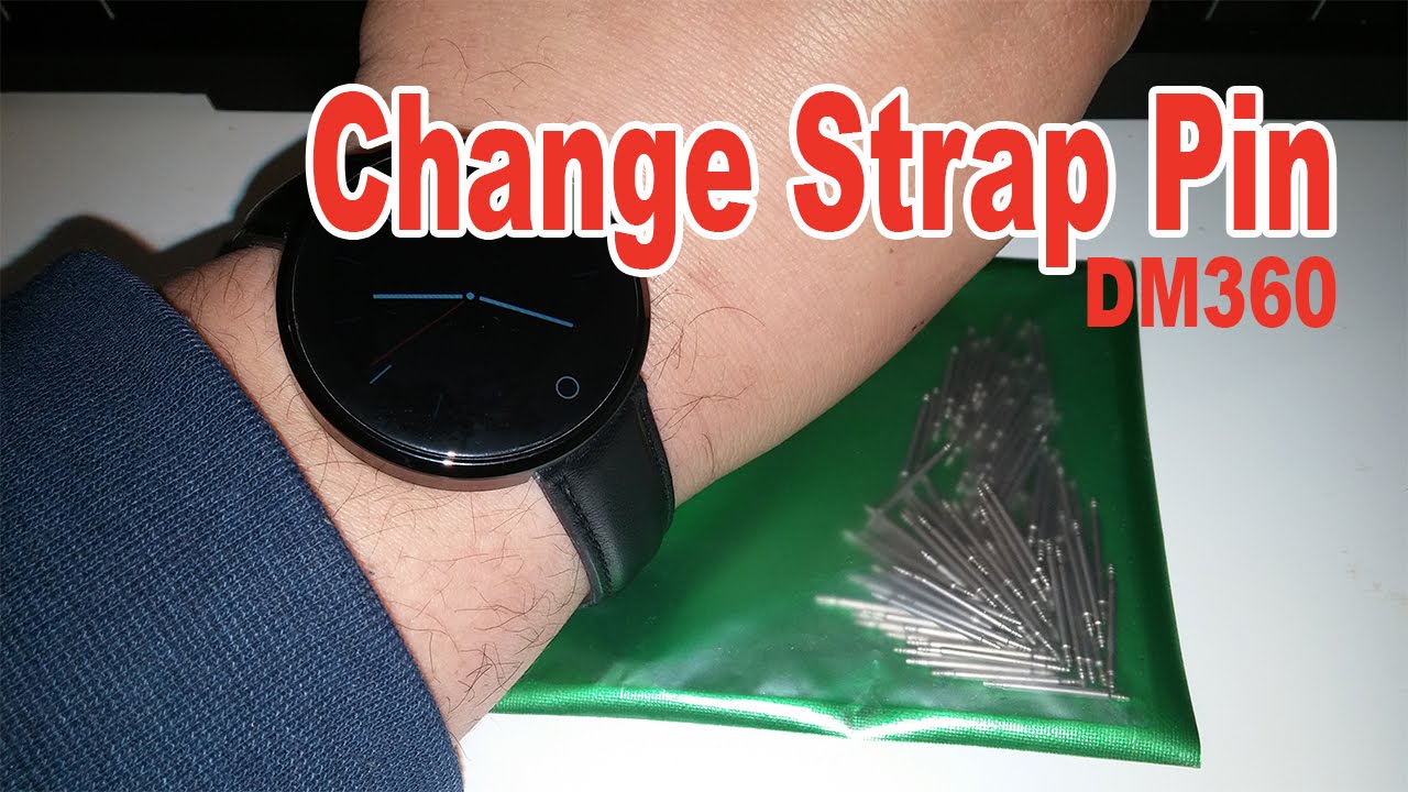 How to change strap on DM360 (a requested video) YouTube