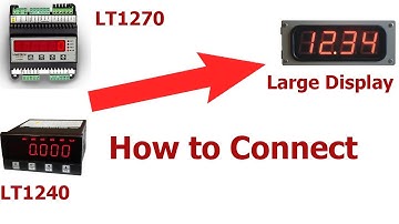 Connect LT1240/1270 to Large Display