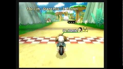 [MKW] ζT Dark vs pf Paul 1v1 no items